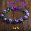 Diadema de Corona Estilo Coreano Chica Mori Corona Anillo para el Cabello Código QR Brillante Venta al por Mayor Tocado para Foto Pulsera para Niños Promoción Local