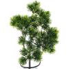 Planta Verde Pino de Belleza Simulada Ramas de Pino Tuya Hojas Decorativas Agujas de Pino Hojas de Pino Ciprés Decoración de Árbol Muerto para Acuario Piñas Pequeñas