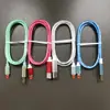 Cable de Datos Luminoso de Una Sola Línea Tipo-C Adecuado para Teléfonos Móviles Apple, Huawei, Xiaomi, Carga Transfronteriza de 2A, Estilo Club Nocturno Brillante