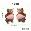 Perro Shiba Inu Barrigón Transfronterizo Corgi Silicona Ultra Suave Calcomanía Anticolisión para Coche Calcomanía Decorativa Antigolpes para el Hogar Juguete Squishy