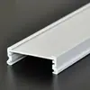 Moldeado Personalización Extrusión Plástico Forma de U Blanca Perfil de Forma Especial Canaleta Dura para Cable LED Cubierta Acrílica Abspc Pvc