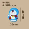 Venta Caliente Serie Doraemon Charms para Zapatos Crocs Accesorios para Zapatos Adornos Hebillas Decorativas DIY