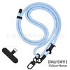 Cordón para Teléfono Móvil, Cruzado, Correa Ajustable de 8 mm para Teléfono, Cordón Trenzado de Poliéster, Multicolor, Cordón de Sensación de Alta Gama, Cadena para Teléfono