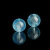 Pulsera de Cuentas Redondas de Aguamarina 9A Hielo Natural Multi-Tesoro Cuentas Dispersas Pulsera de Cuentas de Gema Azul para Hombres y Mujeres
