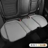 Almofadas de assento de carro personalizadas, universais para todas as estações, conjunto de três peças, almofada para o assento do motorista, almofada de assento de couro para carro perfurada e respirável para o banco traseiro