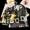 Pijamas de Seda de Hielo para Niños, Estilo Delgado de Verano, Lindo Conjunto de Manga Corta con Dibujos Animados para Niñas, Adecuado para Niñas Mayores, Ropa para el Hogar con Aire Acondicionado