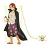 Viaje Rey Pelirrojo Canción Ji Fan Persona Marcapáginas Creativo One Piece Rey Luffy Dibujo Animado Marcapáginas de Metal Clip Regalo para Fans