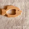 Fabricantes fornecem mordedor de animal de faia para bebê, mordedor em bastão, mordedor de madeira, acessórios de brinquedo para dentição de bebê