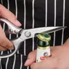 Tesouras Sk5, Tesouras para Ossos de Frango Sk5 da Primeira, Segunda, Terceira, Quarta e Quinta Gerações, Tesouras de Liga de Alumínio, Tesouras de Cozinha Estilo Japonês, Tesouras de Uso Pesado