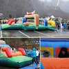 Juego de Bumper Ball de calentamiento deportes competitivo inflable juguete tierra gran carrera penalización accesorios campo de fútbol KT