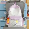 Mochila Nueva Modelo Estilo Japonés de Alto Valor Fresca Dulce Linda de Estrella para Estudiantes de Secundaria y Preparatoria Mochila Ligera de Viaje