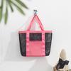 Bolsa de Playa de Malla de Gran Capacidad para Vacaciones de Viaje, Bolsa Tote para Mujer con Separación Seca y Húmeda, Bolsa de Gimnasio, Bolsa de Almacenamiento para Equipo de Natación