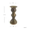 Candelabro de hierro forjado Portavelas retro europeo Portavelas de Amazon Decoración de boda Soporte para velas Cena a la luz de las velas