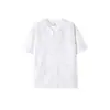 Nova Camiseta Masculina Falsa de Duas Peças Estilo College Gola V Manga Curta Tie-Dye Americano Solta Casual Top Masculino