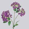 Flor Artificial Hortensia Morada Rosa Flor Artificial Decoración Arreglo Floral Sala de Estar Decoración Boda Diseño Auditorio Flor Falsa Fábrica Venta al Por Mayor