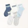 Calcetines para niños con diseño de ratón de seis dedos, algodón fino para primavera y otoño, algodón puro, calcetines para bebé con puntera sin costuras, calcetines de media caña para niños estudiantes, Clase A