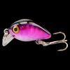 Cebo señuelo 1.6g Señuelo Minnow Señuelo Duro Mini Chubby Equipo de Pesca en Roca Señuelo Artificial Ligero Biomimético para Lubina