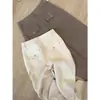Calça de Linho de Alta Qualidade de Perna Larga para Mulheres 2026 Novo Verão Estilo Lazy Old Money Temperamento Versátil Casual Calça Reta