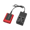 Ventas directas del fabricante para comercio exterior transfronterizo: Cargador de batería de litio de 21V estándar del Reino Unido convertido a carga de teléfono móvil de 5V con doble USB 01435