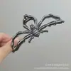 Presilha de Cabelo de Halloween Garra de Aranha de Metal Grampo de Cabelo Grande Presilha Fofa para Rabo de Cavalo Acessório de Cabelo da Moda Presilha no Atacado