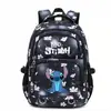 Stitch Stitch Mochila Escolar para Estudiantes Niños y Niñas Estilo Colorido Mochila Campus Gran Capacidad Transpirable Versátil