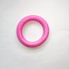 Fábrica spot TPR brinquedos para animais de estimação moagem dentes círculo de limpeza de borracha brinquedos para cães treinamento mordida resistente brinquedos atacado