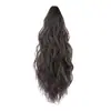 Peluca de Ponytail con Clip en Forma de Nube para Mujer, Clip de Cabello Realista para Cola de Caballo Alta de Onda de Agua, Cabello Corto Rizado, Trenza Naturalmente Voluminosa
