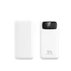 Power Bank de Gran Capacidad 20000mAh con Pantalla Digital, Fuente de Alimentación Móvil Portátil Adecuada para Viajes de Negocios, Actividades al Aire Libre y Estudiantes