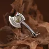 Ciervo Dorado Rey S925 Plata Vintage Antiguo Atrae Fortuna Protege Riqueza Patrón de Dinero Colgante Dijes Accesorio
