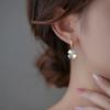 Pendientes de piedra de ojo de trébol de cuatro hojas para mujer, pendientes coreanos de temperamento fresco y combinable, nuevos pendientes académicos 2022