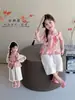 Roupa de Verão 2026 Novo Estilo para Meninas Hanfu Roupa Chinesa Tradicional de Verão Infantil Bebê Muito Bonito Conjunto de Duas Peças Estilo Fino