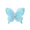 Venta Caliente Transfronteriza Malla de Encaje Mariposa Pedrería Doble Capa Estéreo Pinza para el Cabello Infantil Princesa Lindo Adorno para la Cabeza de Bebé 4330