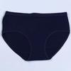 Roupa Íntima de Algodão Cor Sólida Feminina, Simples Estudante Alta Elasticidade, Confortável, Respirável Levanta Bumbum, Cuecas Tamanho Grande Cintura Média