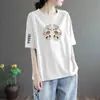 Artículos de excedente de comercio exterior transfronterizo de marcas famosas, con etiquetas retiradas, devueltos de la tienda, camiseta casual simple de manga corta holgada para adelgazar de comercio exterior, cuello redondo