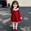 Conjunto de otoño e invierno para niña 2026 nuevo vestido infantil elegante y moderno para bebés, se ve genial en otoño e invierno