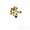 Botones Metálicos de Flor de 4 mm para Fieltrado, Accesorios para Ropa de Muñecas DIY, Adornos de Botones