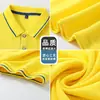 Ropa de trabajo camiseta personalizada verano manga corta Bordado de palabra con logo en grado 2022 Nueva camiseta polo