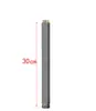 Cabezal de Ducha Cuadrado y Redondo Negro con Tubo Recto, Barra Extendida, Tubo de Extensión, Conector de Barra Deslizante, Extensión Extendida Gris Pistola