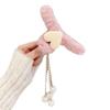 Outono e inverno amor borla pingente bola de cabelo grampo de cabelo pelúcia garra grampo de cabelo para trás cabeça grampo de cabelo superior acessórios de cabelo femininos