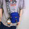 Bolso cruzado de un hombro para hombre Hip-Hop Flip Locomotora ins Cinta Bolso pequeño 2023 Nuevo Billetera para monedas móvil
