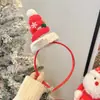 Nuevos accesorios para el cabello de Navidad 2023 diadema diadema femenina lindo alce pasador pasador joyería