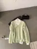 IMISS Ropa de Mujer Otoño/Invierno Estilo Coreano Estilo Suave Floral Cepillado Adelgazante Cuello Alto Manga Larga Capa Base Superior Mujer S2382