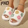 Nuevas Pantuflas de Algodón para Mujer Invierno Hogar Interior Suelo Pareja Ligeras Cómodas Comercio Exterior Transfronterizo Calientes