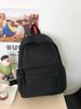 Bolsa escolar feminina Ins estudantes universitários Moda simples cor sólida grande capacidade nova mochila mochila moda mochila para estudantes do ensino médio