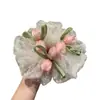 Goma para el pelo de tulipán estilo coreano para mujer, Cuerda para moño estilo perezoso y suave, Nuevo accesorio para el pelo 2026 t