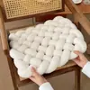 Cojines y Almohadas Tejidos a Mano para Decoración de Sofá de Sala de Estar, Cojines de Cachemira y Terciopelo Teddy Estilo Nórdico Simple para Entrega