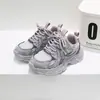Venta al por mayor de zapatos para niños, tallas 27-37, suela ligera de EVA, zapatillas deportivas para niños mayores, zapatos casuales, zapatos para estudiantes, zapatos de papá, modelo 6621