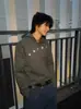 Sudadera con capucha estilo americano de estrellas y rayas, unisex, nuevo diseño de otoño e invierno, chaqueta para pareja