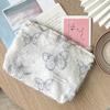 Bolsa de Cosméticos de Burbujas Color Caramelo para Mujer, Cartera Portátil, Organizador de Lápiz Labial y Teléfono Móvil, Bolsa de Cosméticos para Salir, Neceser de Viaje, Venta al por Mayor