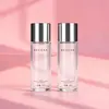 Frasco Plástico para Loção Essencial Pet 10ml Prata Brilhante Galvanizado Frasco Plástico para Cosméticos Frasco para Loção Reembalada Essência Orvalho Puro